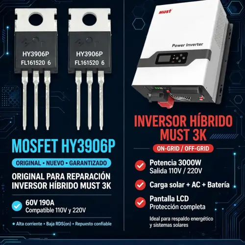 MOSFET HY3906P — imagen 1