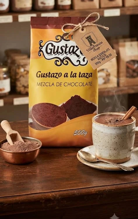Chocolate en polvo GUSTAZO  500g's foto | Villafranca Shop |  BizneCubano