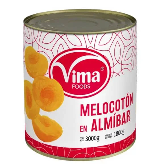 Lata Melocoton en Almibar 3000g's foto | Villafranca Shop |  BizneCubano