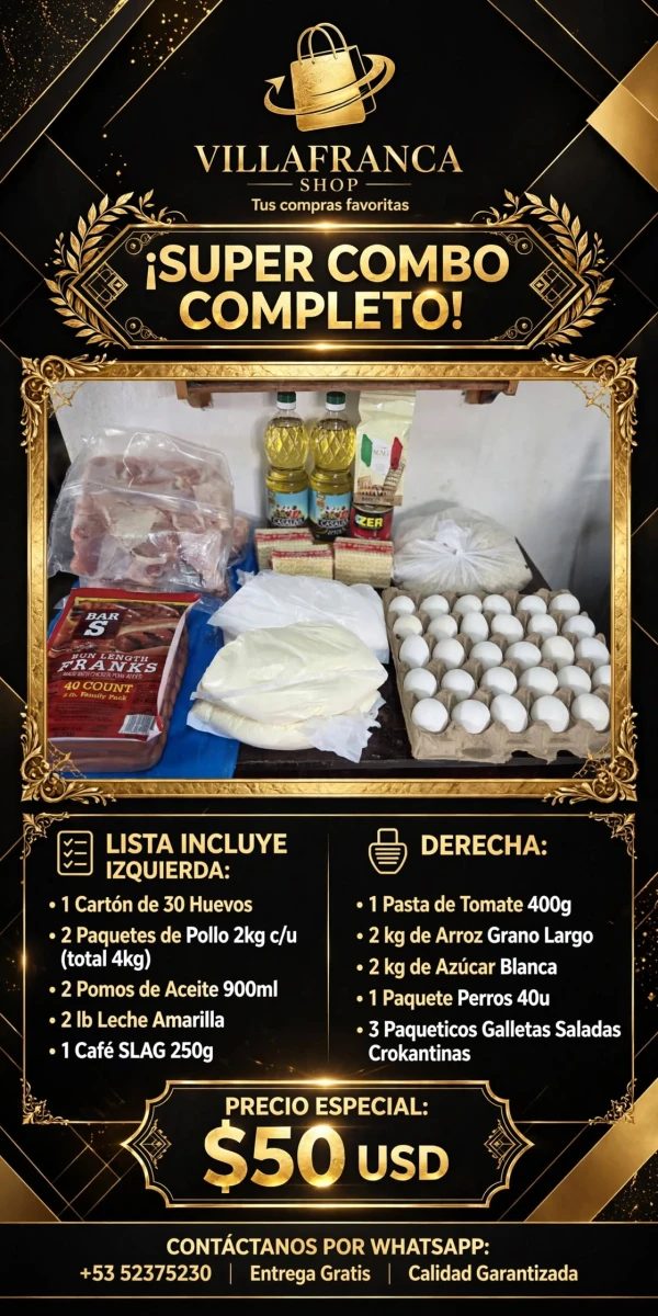 Combo 1's foto | Villafranca Shop |  BizneCubano