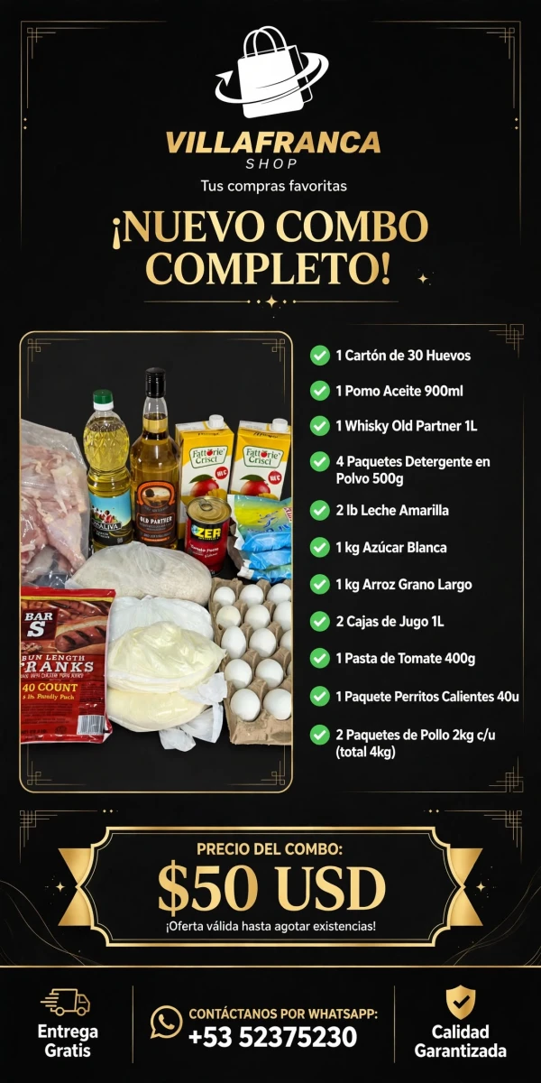 Combo 2's foto | Villafranca Shop |  BizneCubano