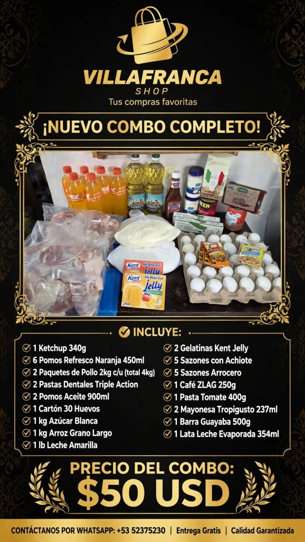 Combo 3's foto | Villafranca Shop |  BizneCubano