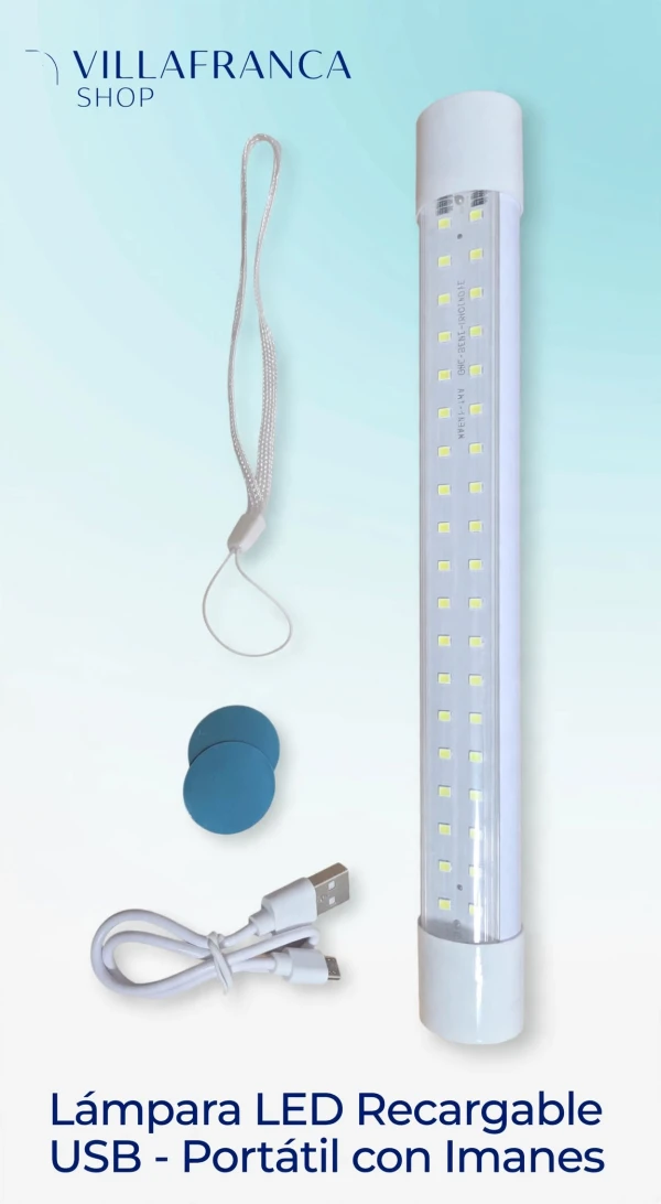 Tubo led+linterna recargable's foto | Villafranca Shop |  BizneCubano