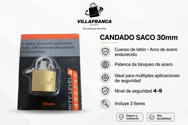 Candado Pequeño 7cm's foto | Villafranca Shop |  BizneCubano