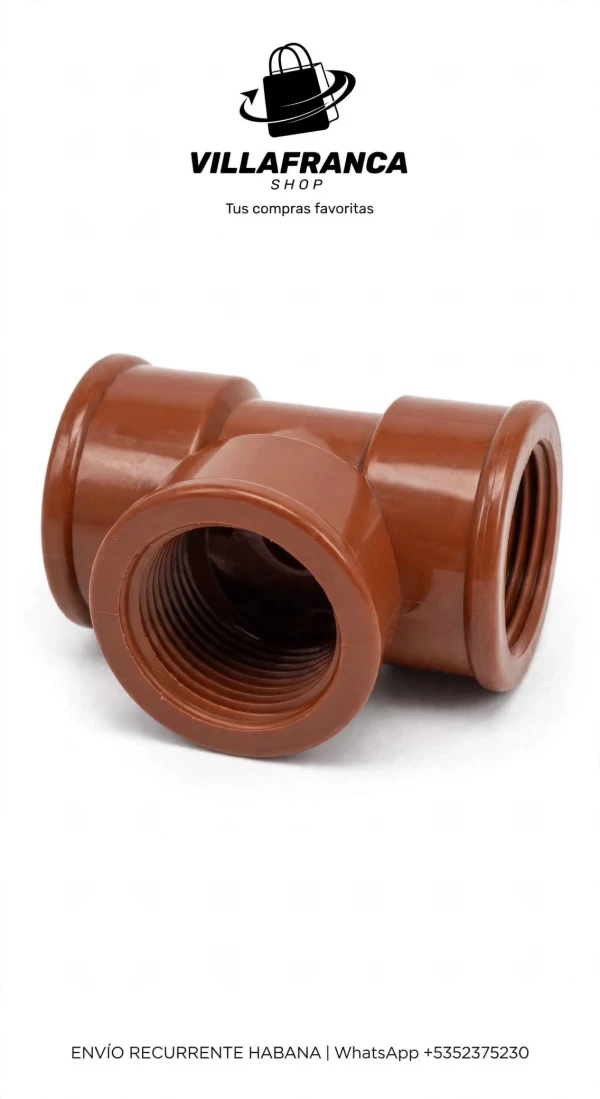T 3/4    PVC enroscable's foto | Villafranca Shop |  BizneCubano