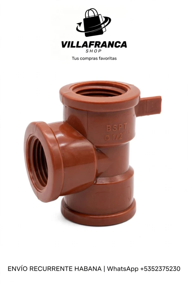 T 1/2 PVC enrroscable's foto | Villafranca Shop |  BizneCubano