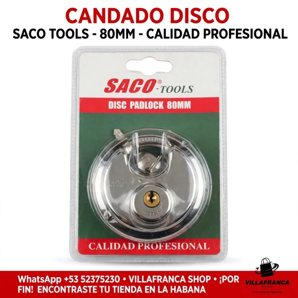 Candado de disco's foto | Villafranca Shop |  BizneCubano