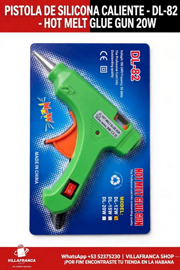 Pistola silicona DL-82's foto | Villafranca Shop |  BizneCubano