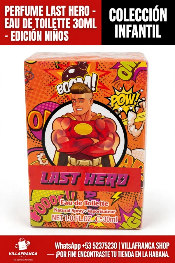 Perfume Infantil Last Hero 30 ml's foto | Villafranca Shop |  BizneCubano