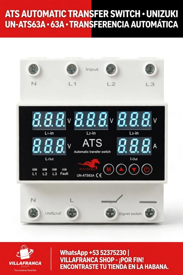 Transfer Switch Configurable Unizuki's foto | Villafranca Shop |  BizneCubano