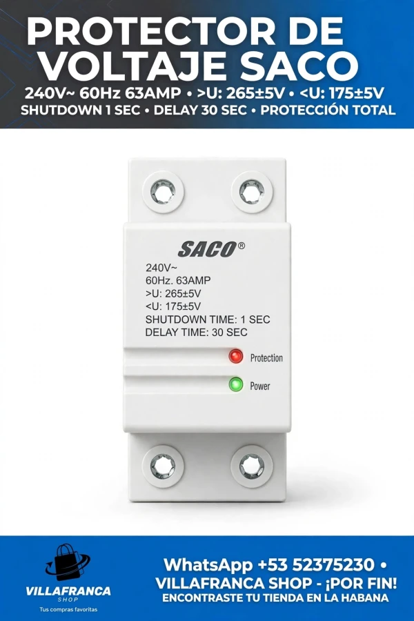 Protector de Linea 63A's foto | Villafranca Shop |  BizneCubano