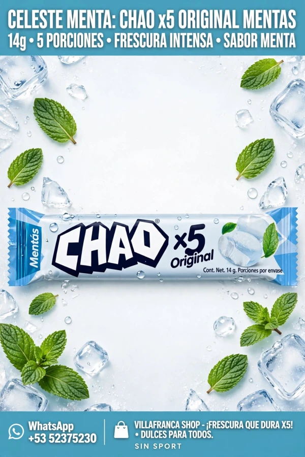 Menticas CHAO 14g's foto | Villafranca Shop |  BizneCubano