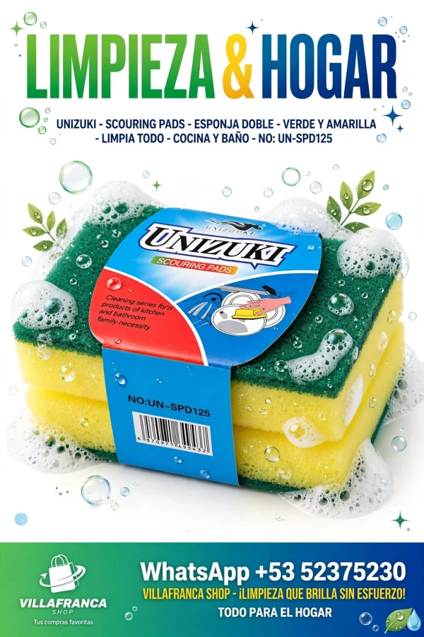 Pack de esponjas de fregar x2's foto | Villafranca Shop |  BizneCubano
