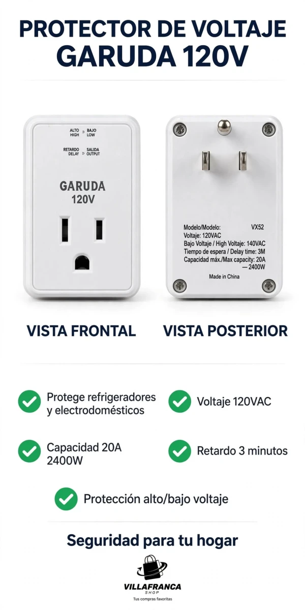Protector de Voltaje 220v   15A's foto | Villafranca Shop |  BizneCubano