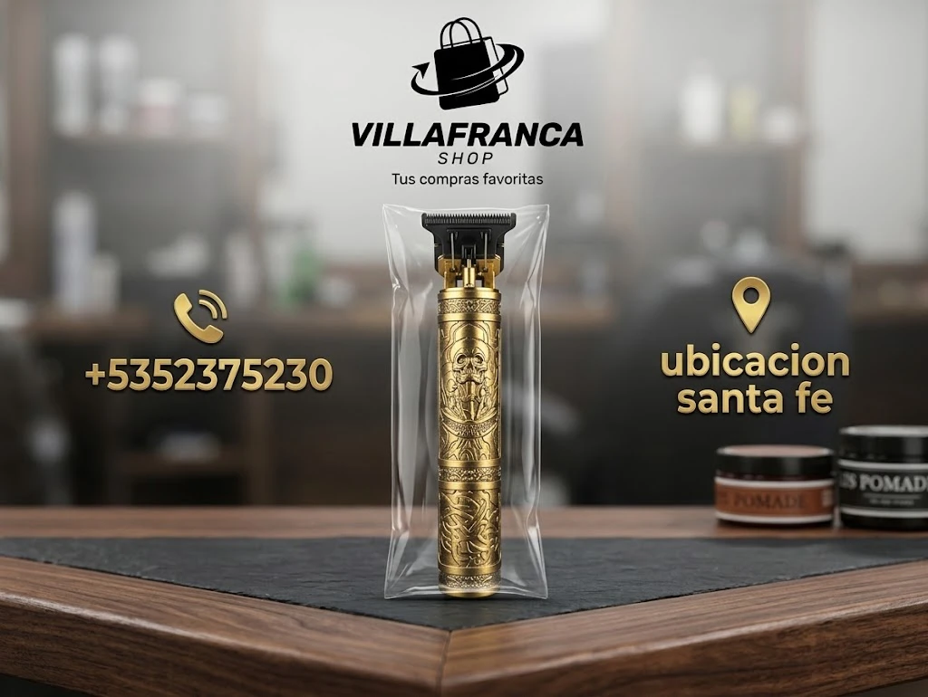Maquina pelar trimmer perfiladora dorada's foto | Villafranca Shop |  BizneCubano