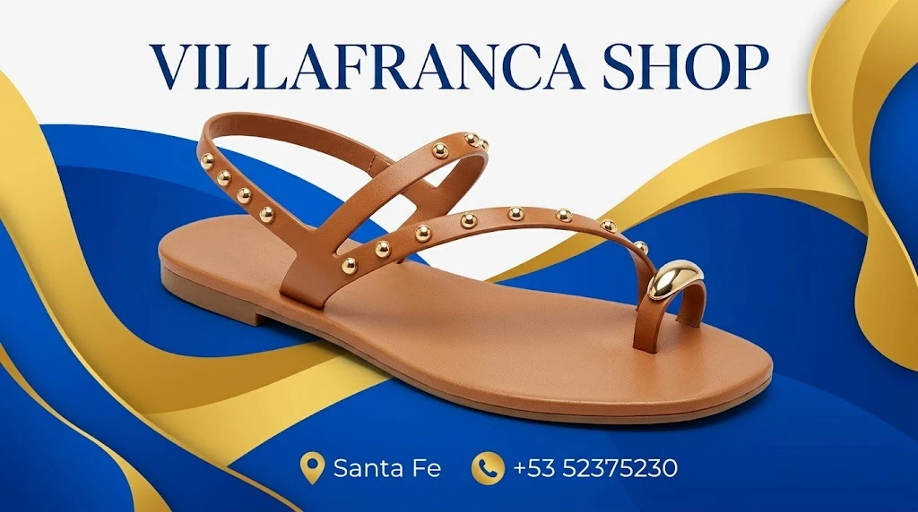 SANDALIA DE TIRAS CON DETALLES DORADOS's foto | Villafranca Shop |  BizneCubano
