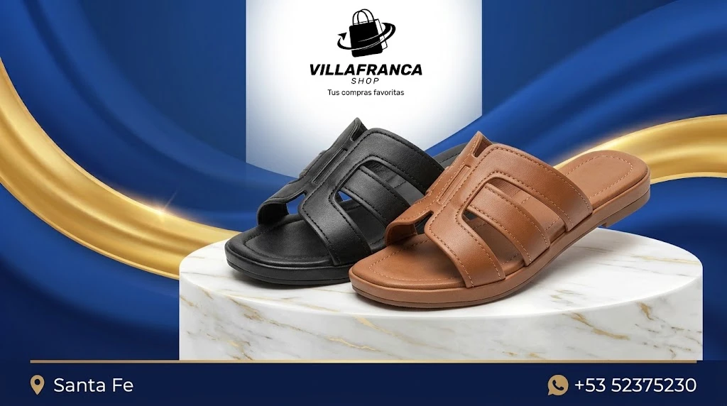 Sandalias planas tipo H's foto | Villafranca Shop |  BizneCubano