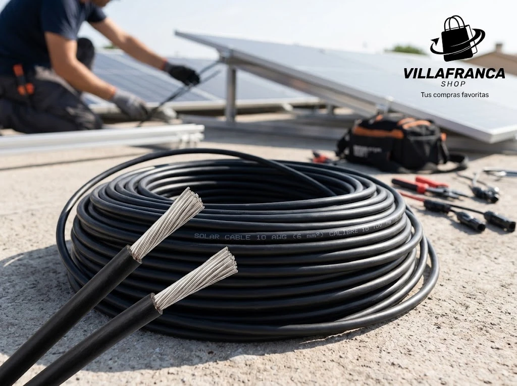 Cable solar calibre 10 ( cobre estañado )'s foto | Villafranca Shop |  BizneCubano