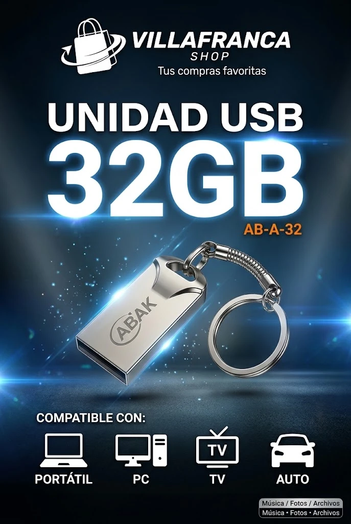 USB 32 GB's foto | Villafranca Shop |  BizneCubano