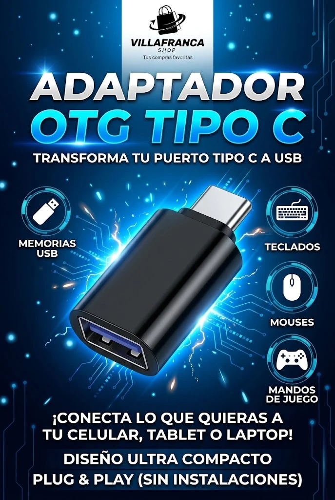 OTG TIPO C's foto | Villafranca Shop |  BizneCubano