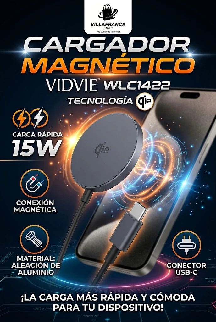 CARGADOR INHALAMBRICO 15 W's foto | Villafranca Shop |  BizneCubano