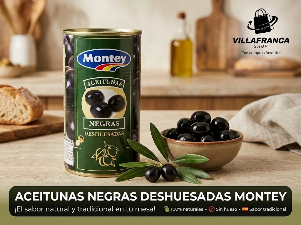 Aceitunas Negras sin hueso's foto | Villafranca Shop |  BizneCubano