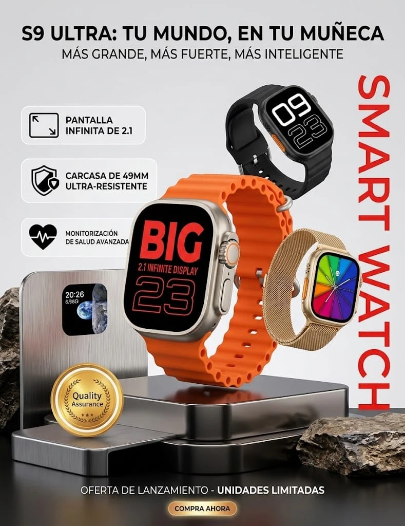 RELOJ INTELIGENTE S9 ULTRA's foto | Villafranca Shop |  BizneCubano