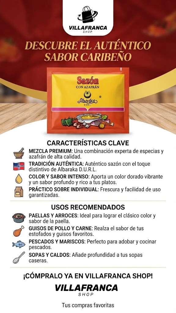 Sazon Albaraka 6g's foto | Villafranca Shop |  BizneCubano