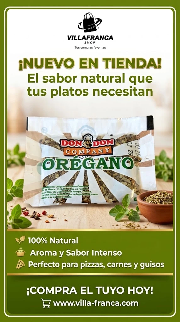 Oregano en polvo 3g's foto | Villafranca Shop |  BizneCubano