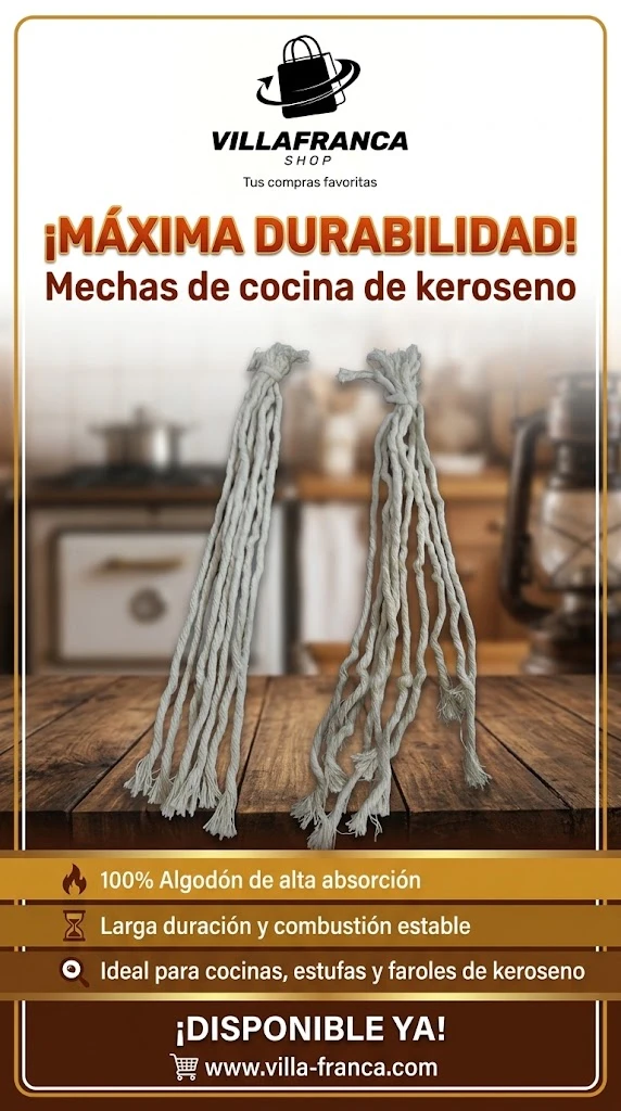 Mechas para cocinas de Keroseno's foto | Villafranca Shop |  BizneCubano
