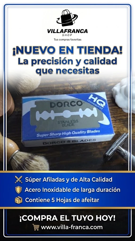 Cuchillas DORCO x 5's foto | Villafranca Shop |  BizneCubano