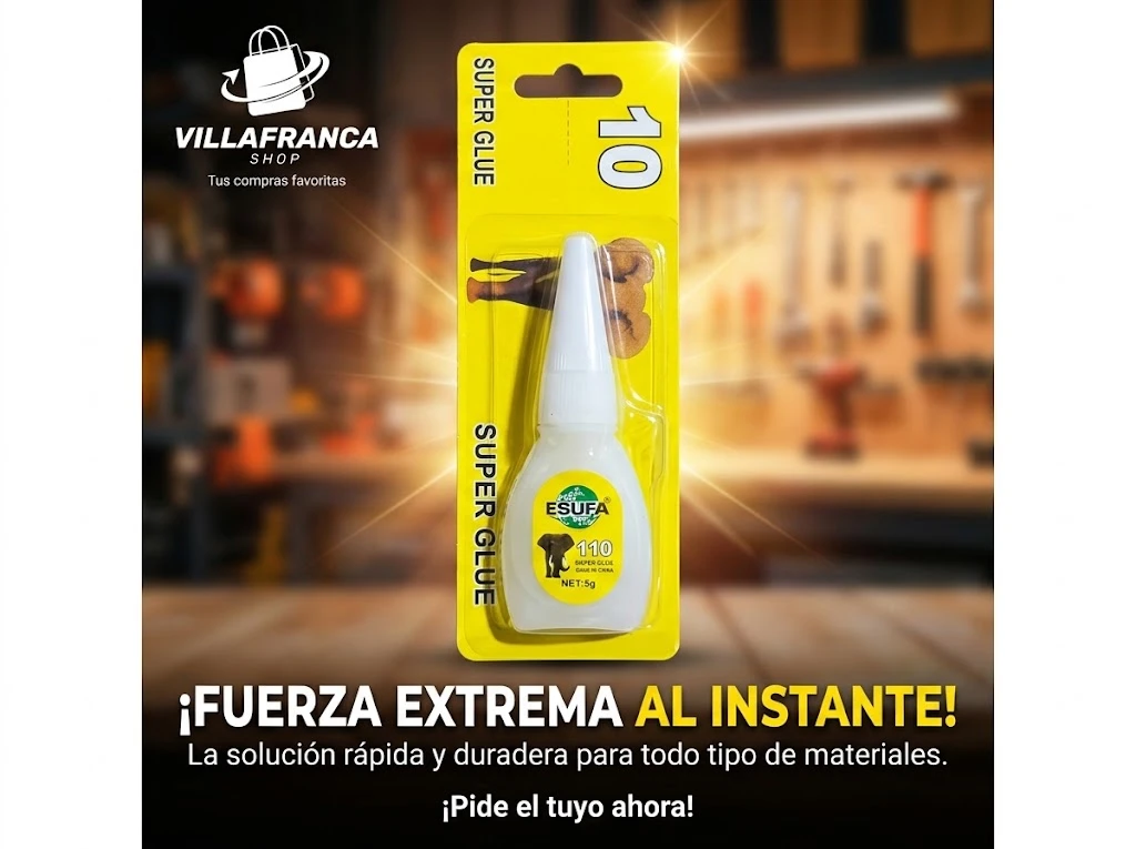 Pegamento Super Glue ESUFA 5g's foto | Villafranca Shop |  BizneCubano