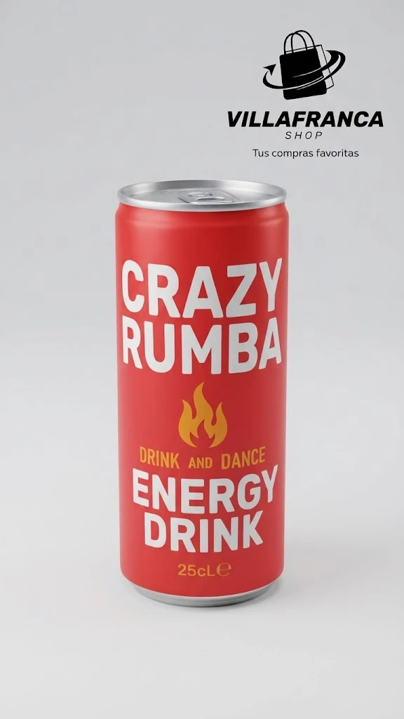 Energizante Crazy rumba 250 ml's foto | Villafranca Shop |  BizneCubano