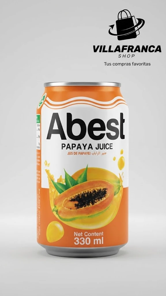 Jugo ABEST Fruta Bomba 330 ml's foto | Villafranca Shop |  BizneCubano