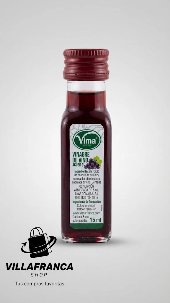 Vinagre en Minidosis 15 ml's foto | Villafranca Shop |  BizneCubano